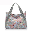 Women Nylon Flower Printing Waterproof Handbags Shoudler Bags Crossbody Bags