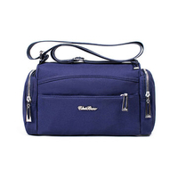 Women Nylon Functional Crossbody Bag Outdoor Casual Nylon Shoulder Bag