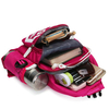 Women Nylon Letter Crossbody Bag Shoulder Bag Character With Bottle Place Chest Bag