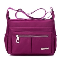 Women Nylon Light Crossbody Bags Girls Casual Large Capacity Shoulder Bags Waterproof Bags