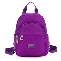 Women Nylon Lightweight Chest Bag Crossbody Bag Backpack