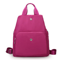 Women Nylon Multifunction Handbag Dual Use Crossbody Bag Backpack