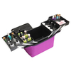 Women Nylon Toiletry Bag Solid Cosmetic Bag Makeup Must-have Storage Bag