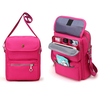 Women Nylon Travel Passport Bag Crossbody Travel Bag