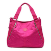 Women Nylon Waterproof Bags Outdoor Travel Shoulder Bags Zipper Light Crossbody Bags