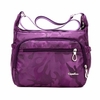 Women Nylon Waterproof Camouflage Multi-pocket Shoulder Bags Crossbody Bags