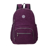 Women Nylon Waterproof casual Large Capacity Shoulder Bags Backpack