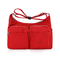 Women Nylon Waterproof Casual Multi-pocket Shoulder Bags Crossbdoy Bags