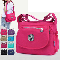 Women Nylon Waterproof Casual Outdoor Shoulder Bag Hobo Crossbody Bag