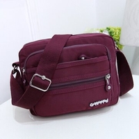 Women Nylon Waterproof Crossbody Bag Casual Shoulder Bag Travel Bag