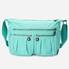 Women Nylon Waterproof Light Multi-pocket Candy Color Crossbody Bags Casual Leisure Shoulder Bags
