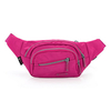 Women Nylon Waterproof Lightweight Candy Color Crossbody Bag Waist Bag