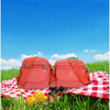 Women Outdoor Horizontal Vertical Section Nylon Crossbody Bag Shoulder Bag
