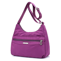Women Outdoor Nylon Crossbody Travel Bag Lightweight Shoulder Bag