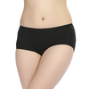Women Physiological Bamboo Fiber Menstrual Leakproof Inner Pocket Panties High Waist Briefs Underwear