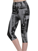 Women Printed Elastic Waist Sport Pants