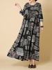 Women Printed Loose Dresses