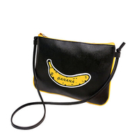 Women PU Crossbody Bag Girls Fruit Pattern Envelope Package