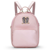 Women PU Imperial Crown Patchwork Backpack Schoolbag