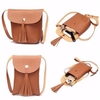 Women PU Leather 6inch Phone Bag Casual Shoulder Bags For iPhone Samsung Xiaomin Huawei Sony