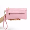 Women PU Leather Alligator Pattern 6 inch Phone Bag Wallet Purse