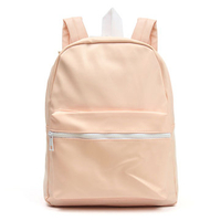 Women PU Leather Backpack Shoulder Bag Bright Rucksack Soft Leather Travel Bag