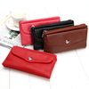 Women PU Leather Clutch Pure Color Shoulder Bags Crossbody Bag Phone Bags