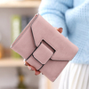 Women PU Leather Credit card Wallet Little Coin Purse Short Wallet