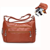 Women PU Leather Crossbody Bag Shopping Bag Shoulder Bag