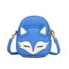 Women PU Leather Cute Fox Crossbody Bag Shoulder Bag Sling Bag
