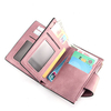 Women PU Leather Multi-Card Slots Short Wallet Cash Coin Bag Purse Wallet