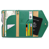 Women PU Leather Passport Bag Daily Use Purse Card Holder
