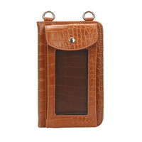 Women PU Leather Phone Bag Mini Crossbody Bag Shoulder Bag