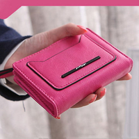 Women PU Leather Purse Wallet Cute Bag Clutches Bags