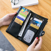 Women PU Leather Solid Card Holder Wallet Purse Business Bag