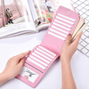 Women PU Leather Tassel Card Holders Zipper Phone Bags
