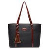 Women PU Leather Tassel Pendant Shoulder Bags Crossbody Bags