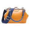 Women PU Leather Vintage Crossbody Bag Stylish Shoulder Bag