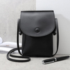 Women PU Phone Bag Elegant Summer Must-have Crossbody Bag