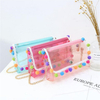 Women PVC Transparent Beach Bag Crossbody Bag Cute Bag
