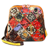 Women Random Color Flower Genuine Leather Shoulder Bag
