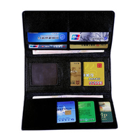 Women Retro Flower Long Wallet Chinese Style Purse Hasp Clutches Card Holder Coin Bags