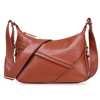 Women Retro Genuine Leather Crossbody Bag Shoulder Bags