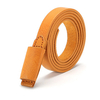 Women Retro PU Leather Narrow Thin Waistband Durable Waist Belt