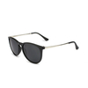 Women Retro Round Sunglasses Dazzling Color Film Eyeglasses