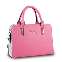 Women Retro Tote Stylish Candy Color Shoulder Bag Crossbody Bag