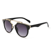 Women Retro Vintage Round Sunglasses Color Film Eyewear
