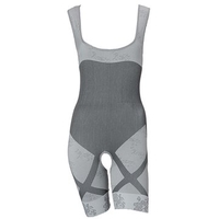 Women Sexy Bamboo Embroidered Slimming Shapewear Body Training Bodysuits Shapewears