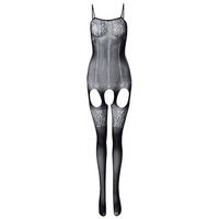 Women Sexy Black Fishnet Body Stocking See Through Hollow Temptation Body Tights