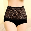 Women Sexy Breathable Lace Jacquard Panties Lift Hips High Waist Underwear